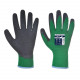 Gant thermique enduit latex - a140 - Couleur et taille au choix Vert-Noir