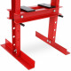 Presse hydraulique d'atelier 6 tonnes rouge helloshop26 3401044 