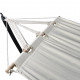 Hamac jardin 80 x 200 cm crème helloshop26 2202055 