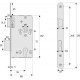 Abus 208119 tkz20 r hg serrure à larder 