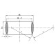 Anneau de charpente type A1 - Carton de 50 - Dimensions au choix 
