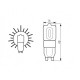Ampoule led G9 2,5 watt (eq. 20 watt) - Couleur eclairage - Blanc neutre 