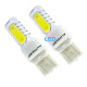 Ampoule led w21/5w / 4 leds blanc / led t20 autoled® 