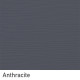 Échantillon clin de bardage PVC Fortex Clic 170 pin brossé Anthracite