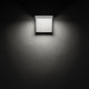 Applique corner, aluminium et polycarbonate, blanc 