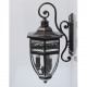 Applique d'extérieur laiton street 3 ampoules 30 cm 