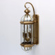 Applique d'extérieur laiton street 4 ampoules 23 cm 