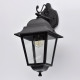 Applique d'extérieur noire street 1 ampoule 27 cm 