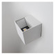 Applique de jardin rex led 2 ampoules 
