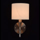 Applique murale grise elegance 1 ampoule 26 cm 