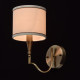 Applique murale laiton elegance 1 ampoule 26 cm 