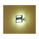 Applique murale led pyramidal 3 watt (eq. 30 watt) - Couleur eclairage - Blanc chaud 3000°K 