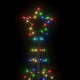 Arbre de Noël lumineux avec piquets 220 LED - Couleur d'éclairage et hauteur au choix 