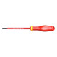 Tournevis Protwist isolé 10000 Volts pour vis à fente 5.5x125 - lame fraisée 5.5 mm - FACOM - AT5.5x125VE 