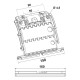 Attache verrou pour tube zf 2 maillons 