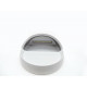 Applique murale led b22 7w ip44 blanc - couleur eclairage : blanc neutre 4000k - 5500k 
