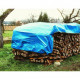 Bâche à bûches multi-usages 1,5 x 6 m 70 g/m² 
