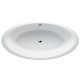 Cleargreen  baignoire en îlot ovale freefuerte r31 174x87 écologique 