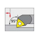 Barre d'alésage ISO 95° A..-PWLNR/L, à arrosage interne, Désignation : A32S PWLNR 08, Ø queue - dg7 32 mm, Dimensions Ø min. 40 mm 