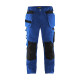 Pantalon artisan 15551860 - Couleur et taille au choix Bleu roi noir face