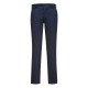 Pantalon de travail chino slim pour femmes - Couleur et Taille au choix  Bleu-foncé