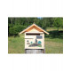 Boîte aux lettres en bois créastuce : la provence (1 porte prestige) 