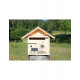 Boîte aux lettres en bois créastuce : moulin violet (courte prestige) 