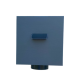 Boite à eau zinc 190x190x190 - Bleu cendre 