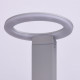 Borne d'extérieur grise street 1 ampoule 60 cm 