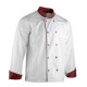 Veste LMA MEDAILLON C1 blanc/bordeaux T.S - 2299 T.2 