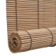 Store enrouleur bambou brun 80 x 160 cm fenêtre rideau pare-vue volet roulant  