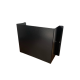 Cache trop plein alu 200x170x80 - Couleur au choix RAL 9005 - Noir