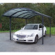 Carport habrita aluminium toit 1/2 rond 14,62 m2 