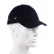 Casquette de protection singer anti heurt blanche avec calotte moulee abs et visiere toile reglable par grip au dos 