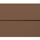 Échantillon de lame de bardage CEDRAL Click Brun cacao (C78)