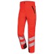 Pantalon de travail stretch été fluo safe - 9b40 - Couleur et taille au choix Rouge-Bleu-marine