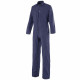 Combinaison avec 1 zip essentiels 100% coton - 9427 - Couleur et taille au choix Bleu-marine