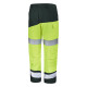 Pantalon poches genoux fluo safe xp - 9b87 - Taille et couleur au choix Jaune-Vert used