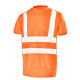 Tee-shirt manches courtes fluo base 2 - t089 - Couleur et taille au choix Orange