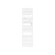Radiateur sèche-serviettes RIVA 4 THERMOR Blanc satiné 1000W - 471258 
