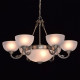 Chandelier laiton classic 8 ampoules 90 cm 