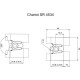 Chariot rénovation pour chassis coulissant en sachet de 2 pièces 