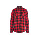 Chemise flanelle STRIKER 32881168 - Couleur au choix Rouge-Noir