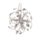 Cluster - 061648 - magnifique lustre à suspension effet système-solaire de 43cm de diamètre avec 12 ampoules g4 10w incluses 