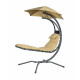 Chaise longue suspendue nest move Prosolis - 197x104x200cm Sable