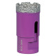 Coffret de 6 trépans diamant à sec 11101450 m14 d22-30-35-42-68-76mm 