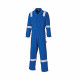 Combinaison de travail dickies 100% coton avec bandes rétro réflechissantes - Taille et coloris au choix Bleu-royal
