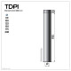 Tdpi1000 conduit double paroi isolé polycombustible longueur 100 cm    inox   ø175 - à l'unité 