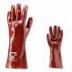 Gant de protection chimique enduit pvc actifresh - mo3636 - Rouge - Taille au choix 