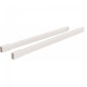 Set de tringles hettich arcitech longitudinale - 650 mm - blanc - 9149292 